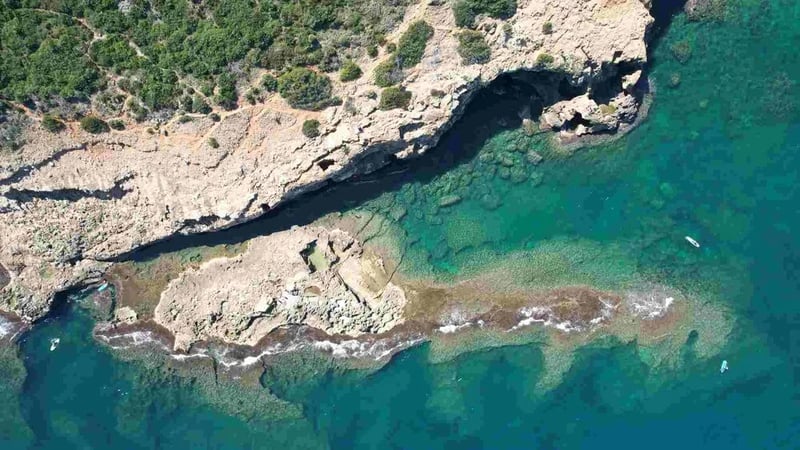 Tour Cova Tallada and marine reserve with swimming from Denia