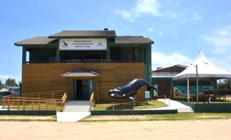 The National Right Whale Conservation Centre in Itapirubá